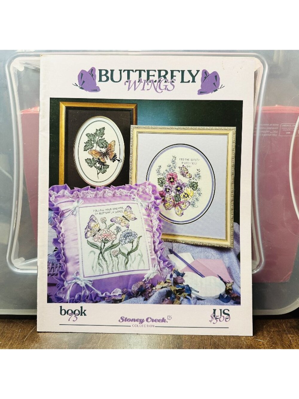 Butterfly Wings Cross-Stitch Pattern Book Stoney Creek Collection